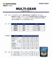 マルチギヤー ギヤーオイル GL-5 85W-90 20Lペール