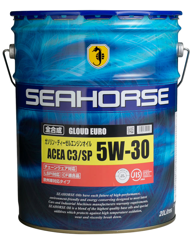 欧州輸入車対応 全合成エンジンオイル GLOUD EURO グラウドユーロ 5W-30 ACEA C3/SP