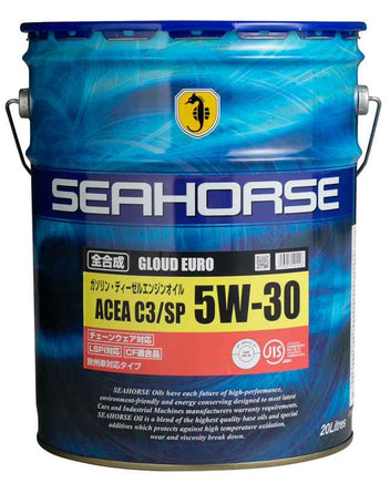 欧州輸入車対応 全合成エンジンオイル グラウドユーロ 5W-30 ACEA C3/SP